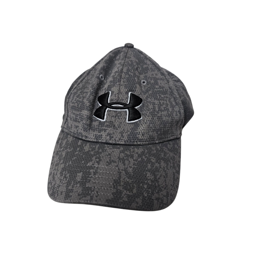 Under Armour Gray Black Camo Hat M/L